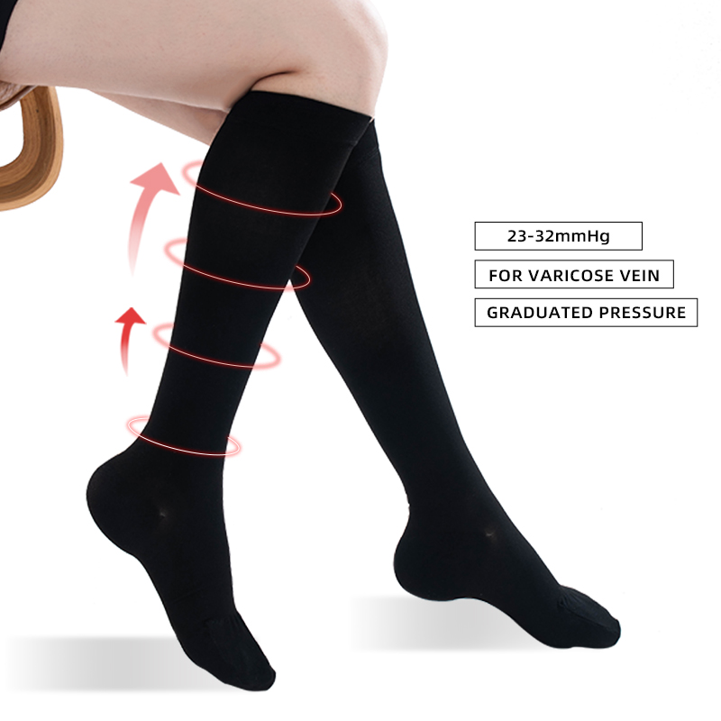 Compression Sock Medical - Legbeauty 23-32mmHg calcetines médicos de compresión