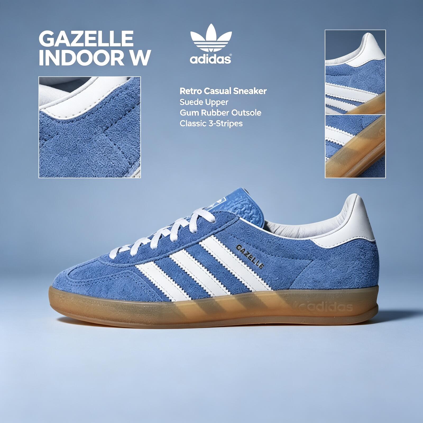 Adidas GAZELLE INDOOR W Origin - Adidas Shoes Gazelle reseña y precio