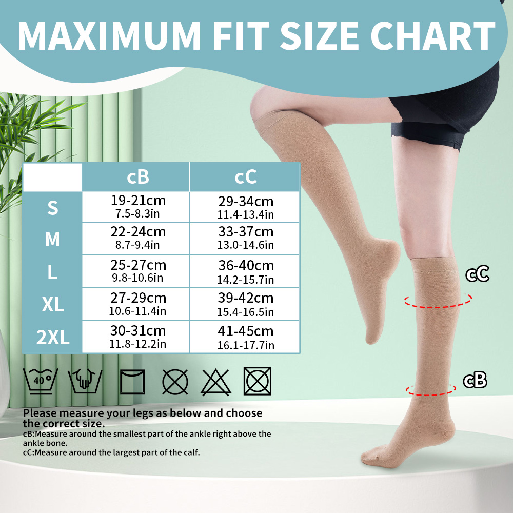 Legbeauty 23-32mmHg calcetines - Compression Sock Medical reseña y precio
