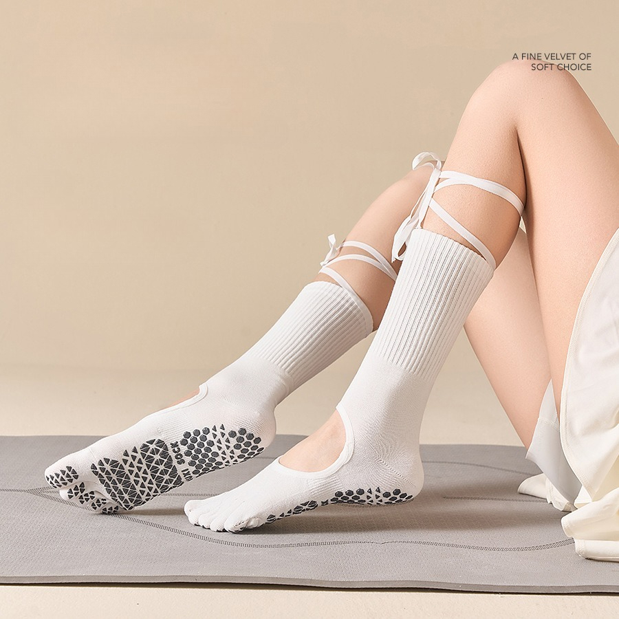 Calcetines de yoga con cordone - Grip Sock Yoga reseña y precio